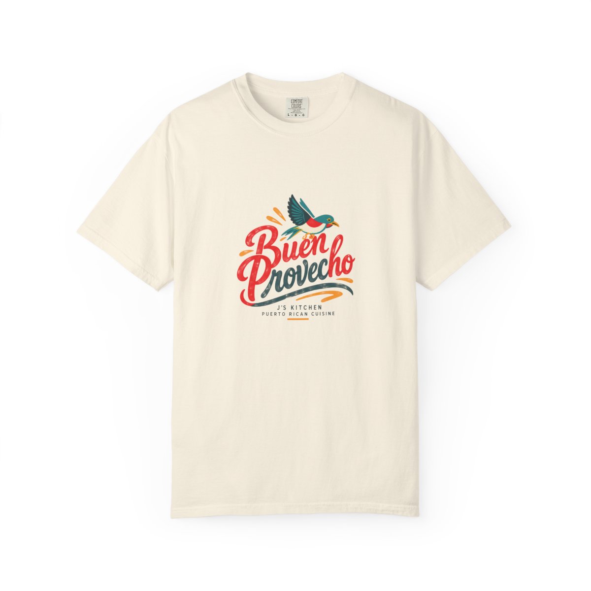 Buen Provecho Tee — Ivory / S–XL
