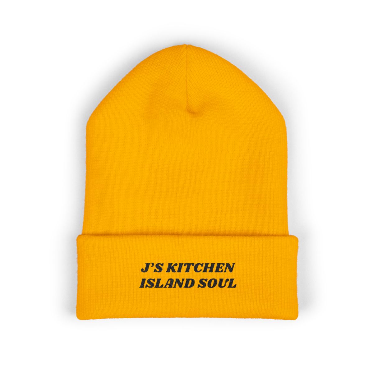 Island Soul Beanie — Gold