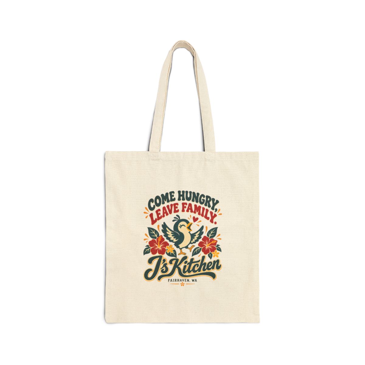 Come Hungry, Leave Family Tote — Natural