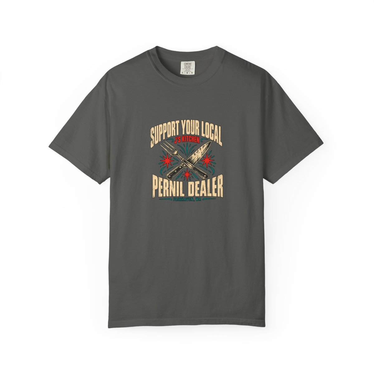 Pernil Dealer Tee — S–XL / 3 Colors
